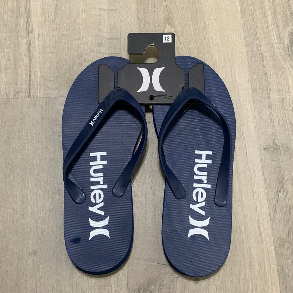 Hurley Blue Flip Flops